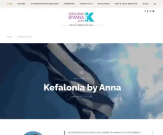 Kefaloniabyanna.com(Kefalonia by Anna) Screenshot