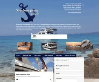 Kefaloniacruise.com(Kefalonia Cruise) Screenshot