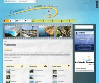 Kefaloniaheaven.com(KEFALONIA) Screenshot