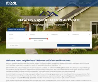 Kefalosandassociates.com(Pittsburgh Property Management) Screenshot