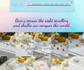 Kefbyalisha.com(Aesthetic jewellery) Screenshot