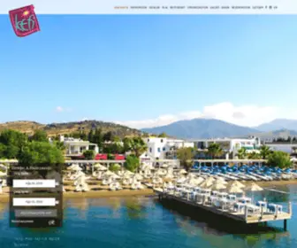 Kefibodrum.com(Kefi Beach Bodrum) Screenshot