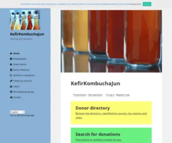 Kefirkombucha.net(KefirKombuchaJun) Screenshot