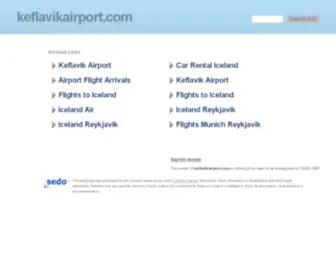 Keflavikairport.com(Keflavik international airport) Screenshot