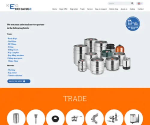 Keg-Exchange.com(Keg Exchange GmbH) Screenshot