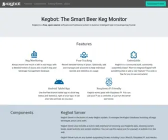 Kegbot.org(Kegbot Project) Screenshot