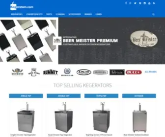 Kegerators.com(Kegerators & Draft Beer Dispensers) Screenshot
