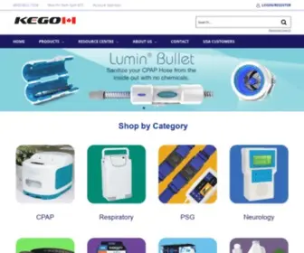 Kegocorp.com(KEGO Corporation) Screenshot