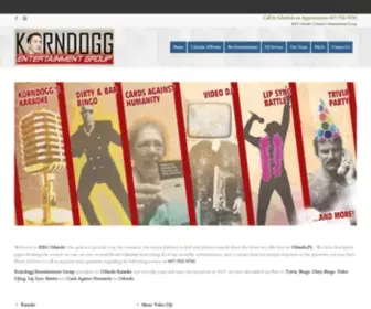 Kegorlando.com(Korndogg Entertainment Group) Screenshot