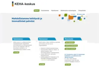 Keha-Keskus.fi(Etusivu) Screenshot