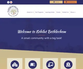 Kehilatbethlechem.com(Revealing the Jewish Messiah in the Torah) Screenshot