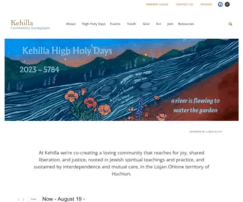 Kehillasynagogue.org(Kehilla Community Synagogue) Screenshot