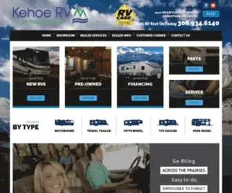 Kehoerv.com(Kehoe RV) Screenshot