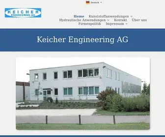 Keicher.de(Hydro turbine control) Screenshot