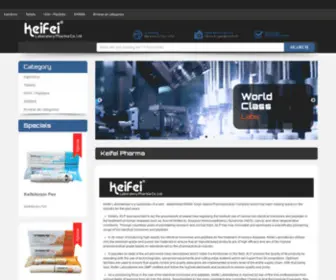 Keifeipharma.com(Keifei Pharma) Screenshot