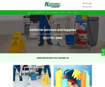 Keiffersjanitorial.com(Keiffers' Janitorial) Screenshot