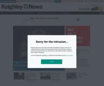 Keighleynews.co.uk(The Keighley News) Screenshot