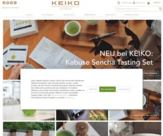 Keiko.de(Bio Grüntee & Matcha aus Japan) Screenshot