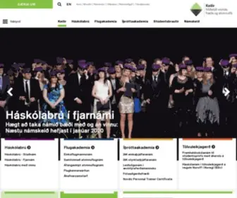 Keilir.net(Miðstöð vísinda) Screenshot