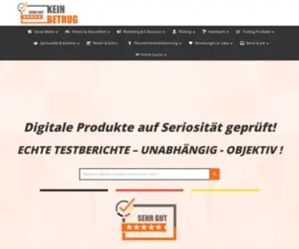 Keinbetrug.de(⏩) Screenshot