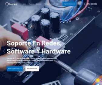 Keinescorp.com(Especialistas en Soporte Técnico) Screenshot