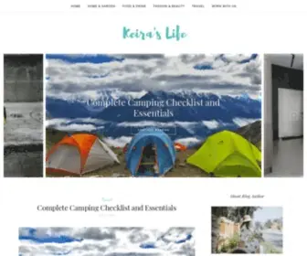 Keiraslife.com(The London) Screenshot