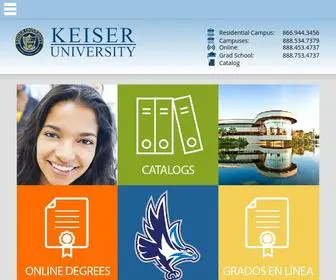Keiseruniversity.edu(Keiser University) Screenshot