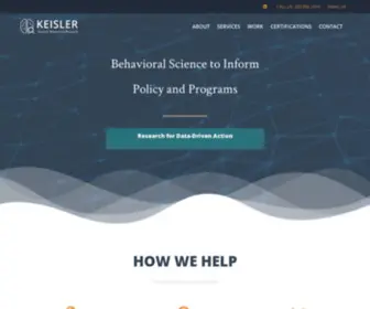 Keislersbr.com(Keisler Social & Behavioral Research (Keisler SBR)) Screenshot