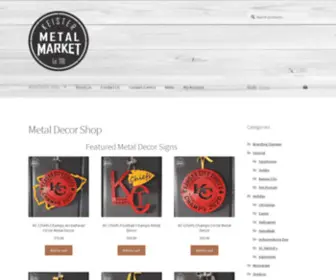 Keistermetalmarket.com(Keister Metal Market Metal Decor) Screenshot