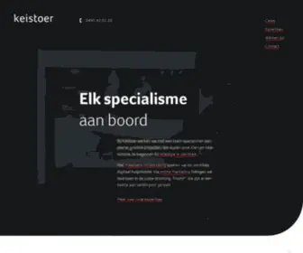 Keistoer.nl(Doeltreffend met interactieve media) Screenshot