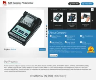 Keithelectronics.net(Keith Electronics Private Limited) Screenshot