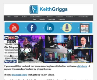 Keithgriggs.com(Keith Griggs) Screenshot