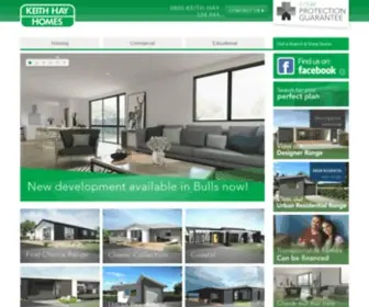 Keithhayhomes.co.nz(Transportable Homes) Screenshot