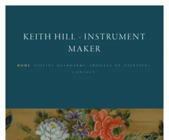 Keithhillharpsichords.com(Keith Hill) Screenshot