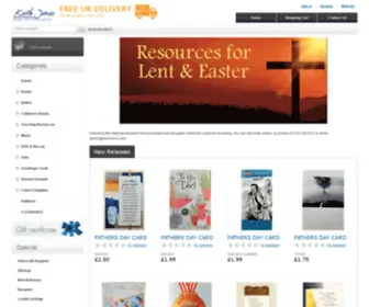 KeithJones.co.uk(Keith Jones Christian Bookshop) Screenshot