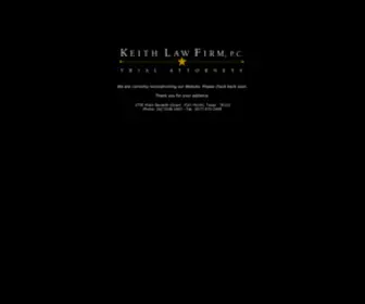 Keithlaw.com(The Keith Law Firm) Screenshot