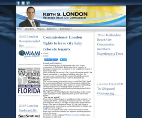 Keithlondon.com(Keith London) Screenshot