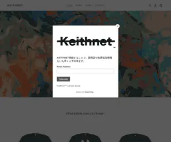 Keithnetfield.com(メトロンブログのアパレルKEITHNET™️) Screenshot