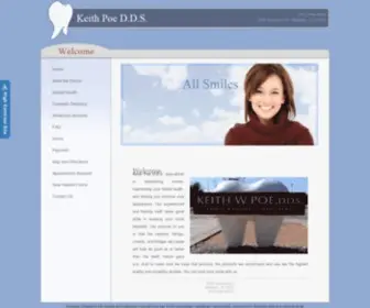 Keithpoedds.com(Keith Poe D.D.S) Screenshot