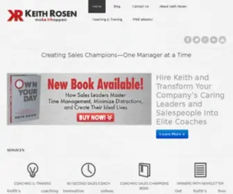 Keithrosen.com(Executive coaching) Screenshot