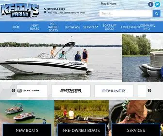 Keithsmarina.com(Home Keith's Marina West Bend) Screenshot