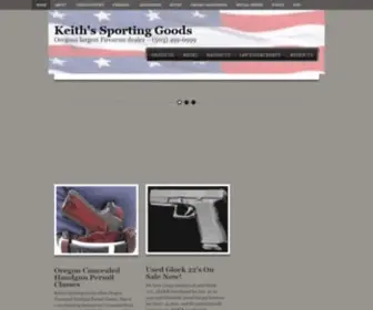 Keithssporting.com(Keith's Sporting Goods) Screenshot