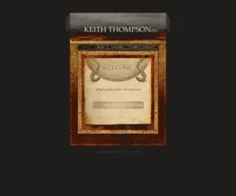 Keiththompsonart.com(Keith Thompson Art) Screenshot