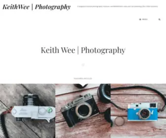 Keithwee.com(A Fujifilm Singapore photography reviewer and Mathematics educator who lives to document Life's moments) Screenshot