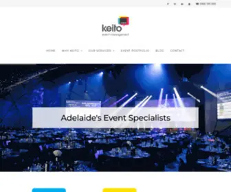 Keito.com.au(Adelaide Event Management) Screenshot