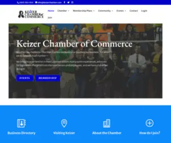 Keizerchamber.com(Keizer Chamber) Screenshot