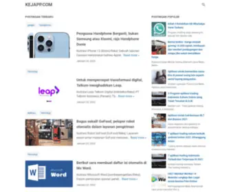 Kejapp.com(kejapp) Screenshot