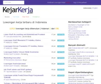 Kejarkerja.com(Max Meiden Dasuki) Screenshot