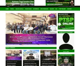 Kejati-Sumut.go.id(Kejaksaan Tinggi Sumatera Utara) Screenshot