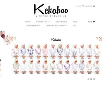 Kekaboo.com(TUDUNG BAWAL KEKABOO #1 DI MALAYSIA) Screenshot